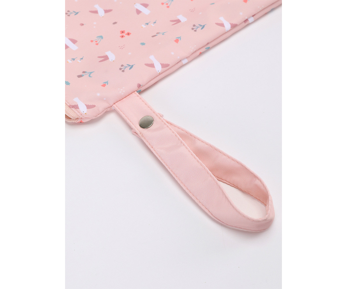 Bolsa Impermeable Grande Blossom Birds Personalizable - Tutete - Imagen 4