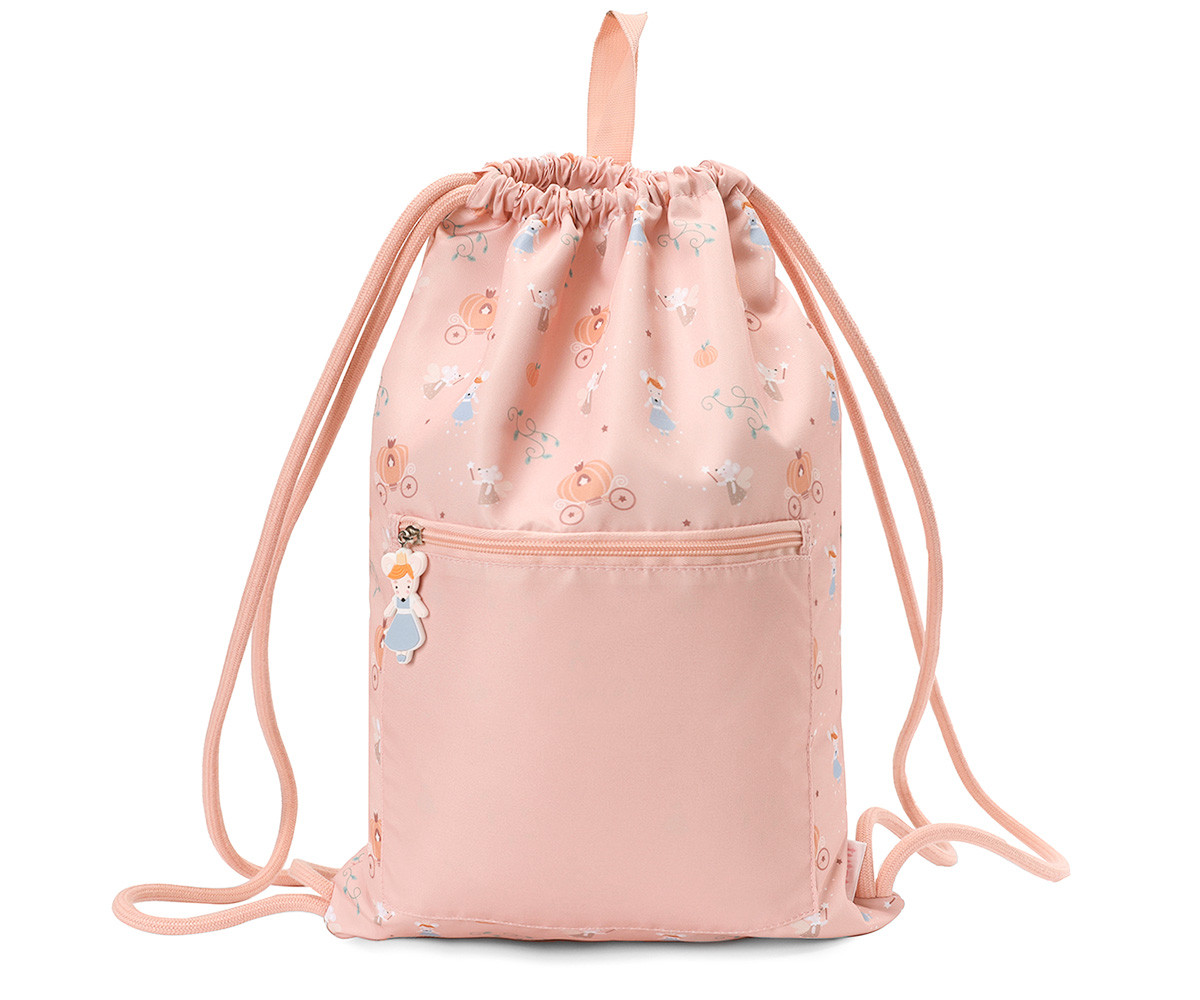 Mochila Saco Tela Mouse Fairies Personalizable - Tutete