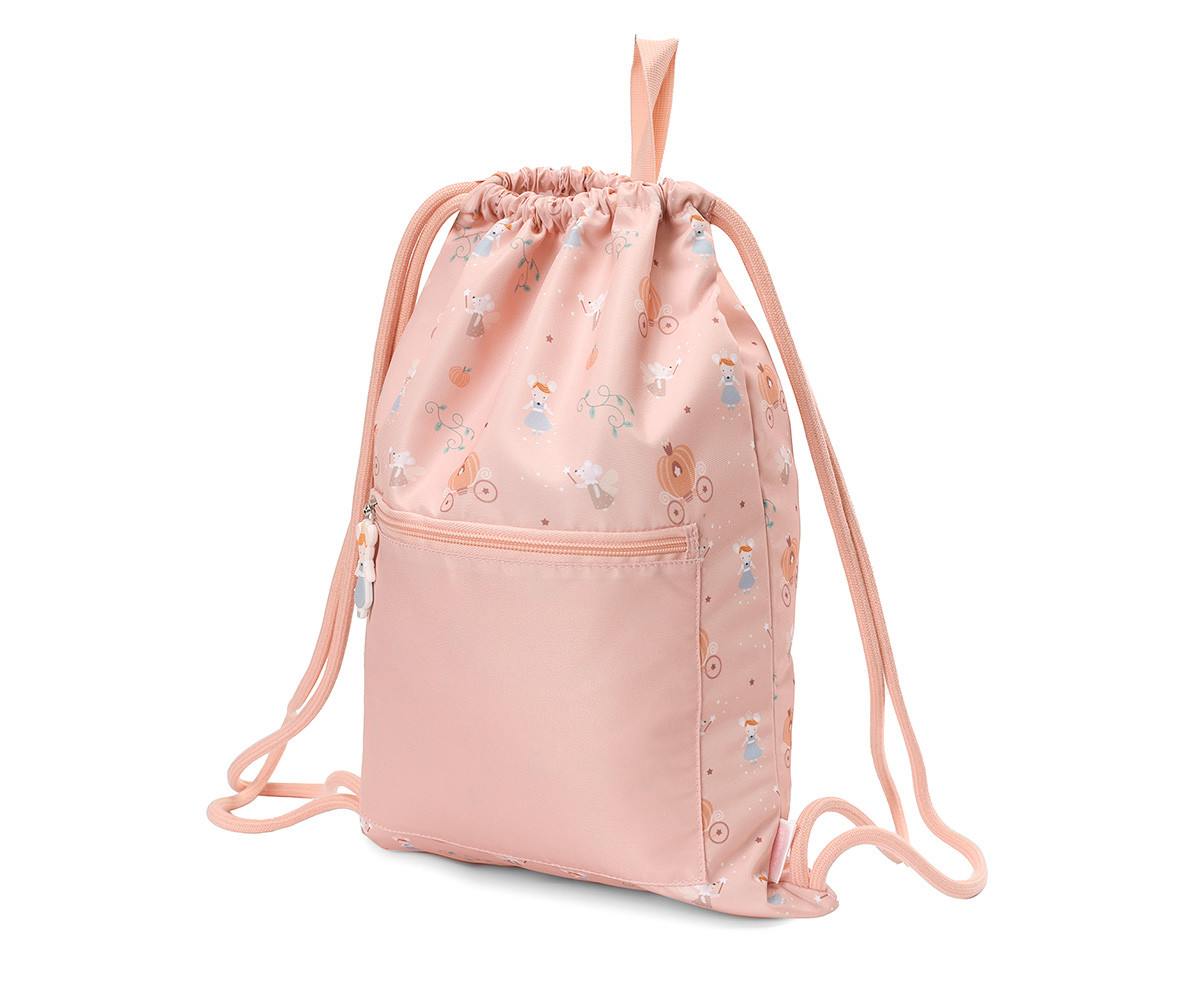 Mochila Saco Tela Mouse Fairies Personalizable - Tutete - Imagen 4