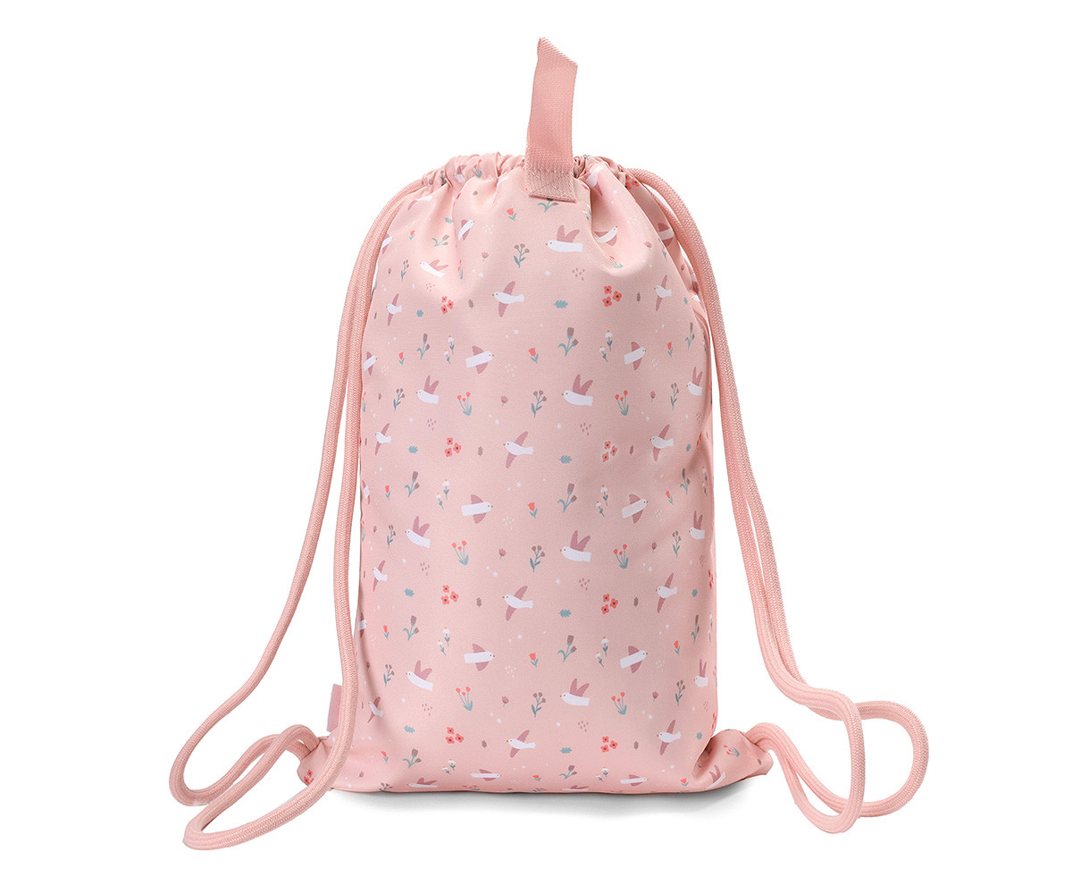 Mochila Saco Impermeable Blossom Birds Personalizable - Tutete - Imagen 4