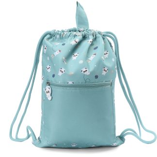 Mochila Saco Impermeable Pandas in Space Personalizable - Tutete