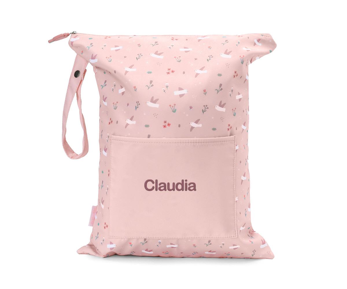 Bolsa Impermeable Grande Blossom Birds Personalizable - Tutete - Imagen 5