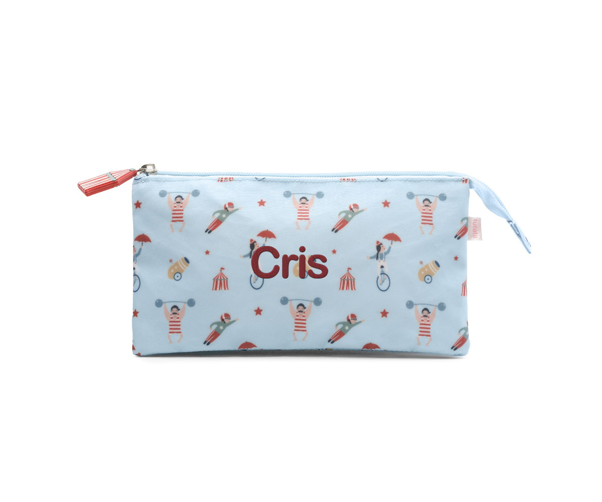 Estuche 3 Compartimentos Circus Show Personalizable - Tutete - Imagen 5