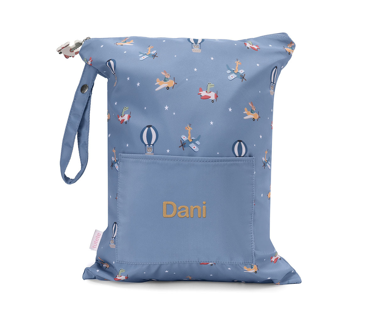 Bolsa Impermeable Grande Planes Personalizable - Tutete - Imagen 5