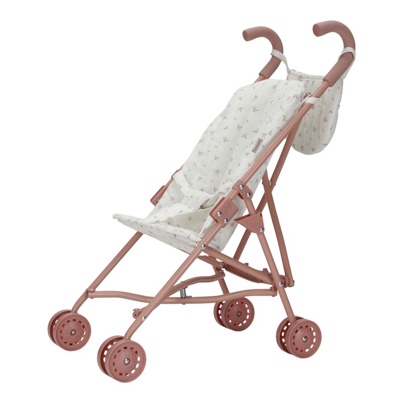Carrito para muñecas de metal Rosa - Little Dutch - Imagen 6