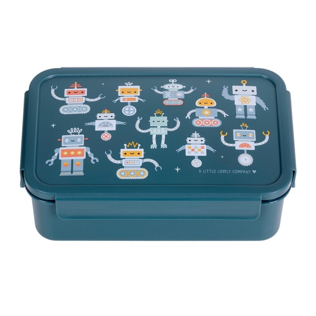 Caja almuerzo bento Robots - A Little Lovely Company
