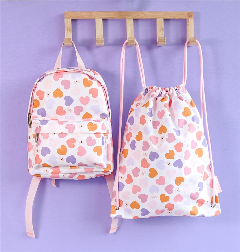 Mochila infantil Corazón - A Little Lovely Company - Imagen 5