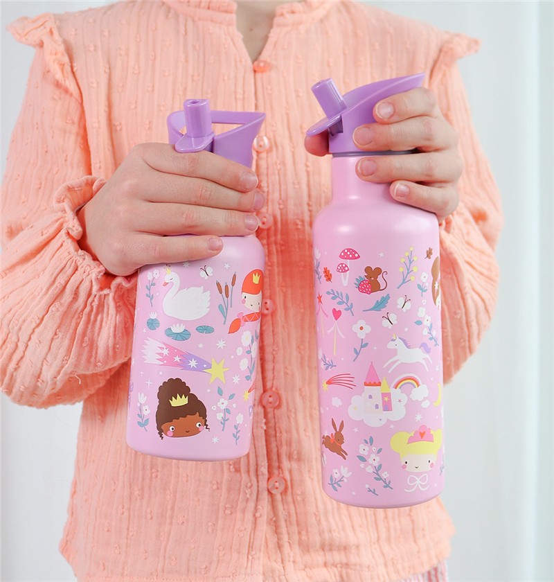 Botella Acero 350ML Princesas - A Little Lovely Company - Imagen 6