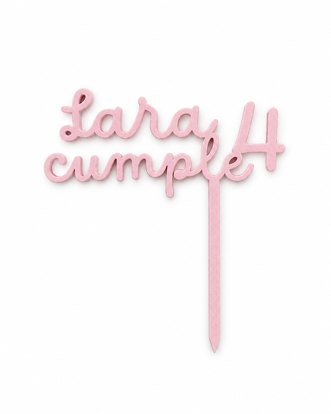 Cake Topper personalizado - UBE - Imagen 2