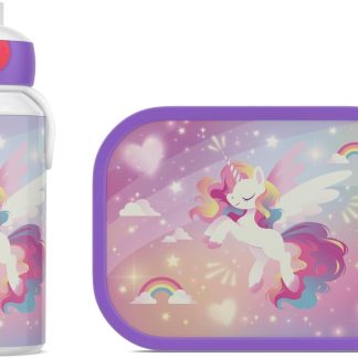 Pack almuerzo Unicornio Glow- Mepal