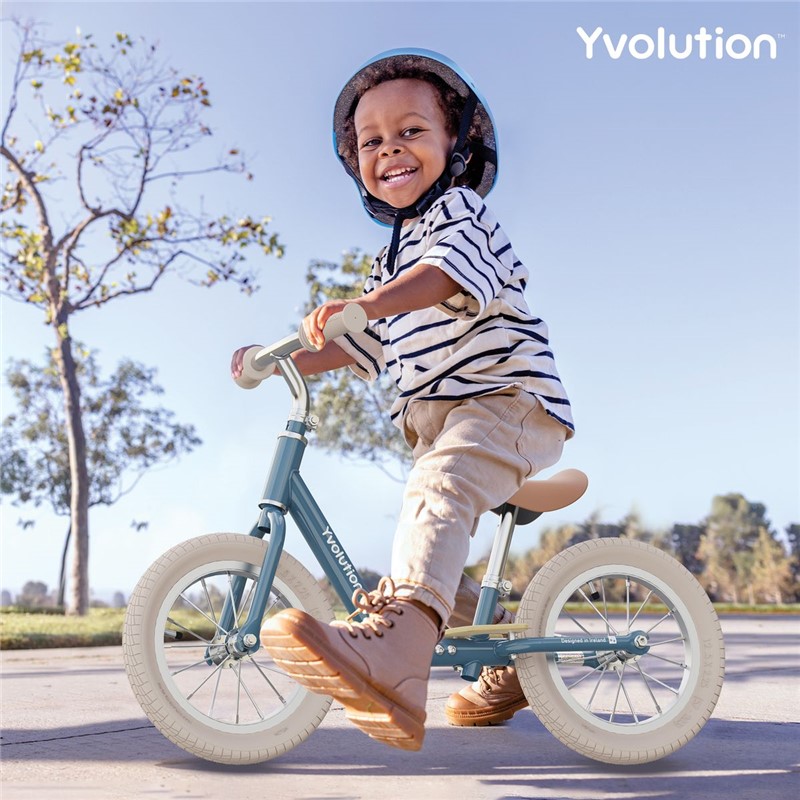 Bicicleta de equilibrio Yvelo Classic Azul - Yvolution - Imagen 7