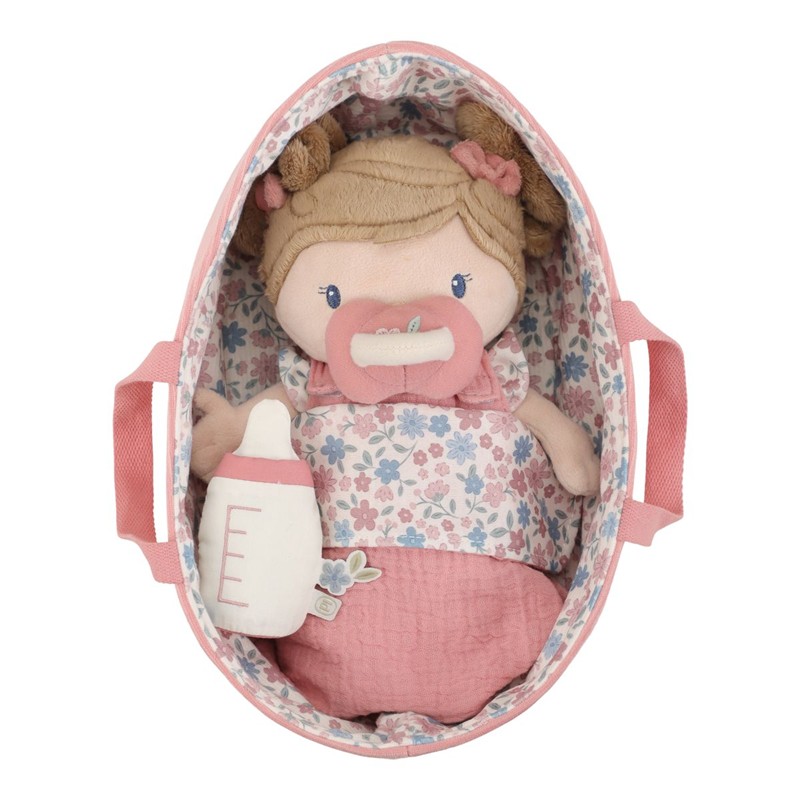 Bebé muñeca Rosa Canastilla - Little Dutch - Imagen 2