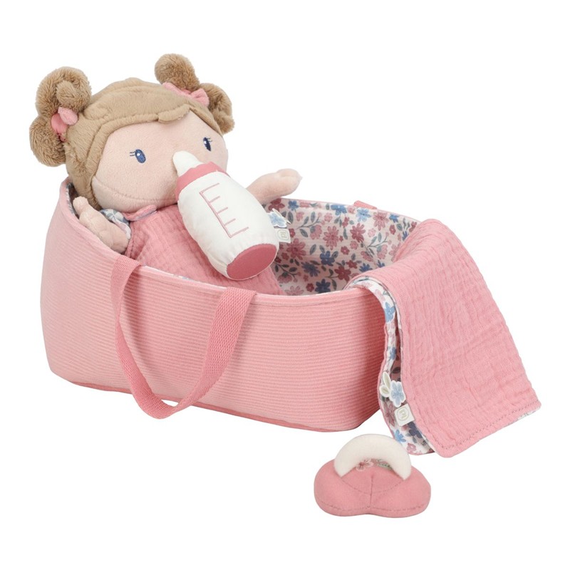 Bebé muñeca Rosa Canastilla - Little Dutch - Imagen 4