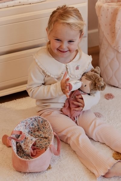 Bebé muñeca Rosa Canastilla - Little Dutch - Imagen 8