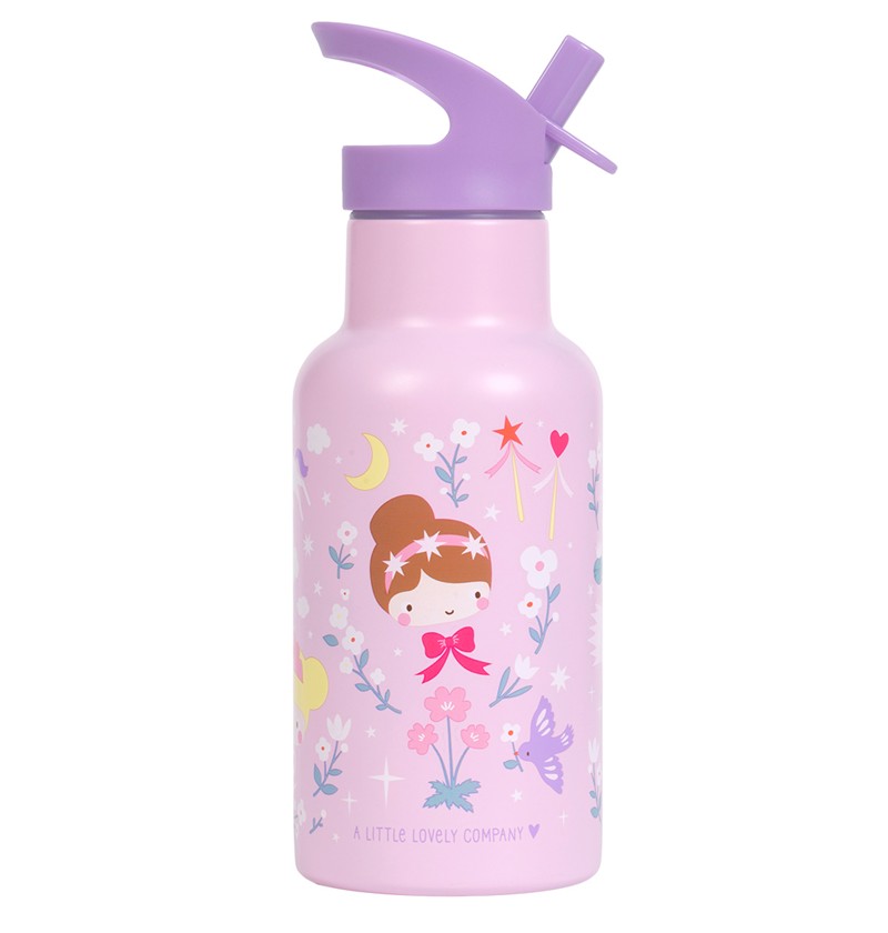 Botella Acero 350ML Princesas - A Little Lovely Company - Imagen 3