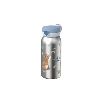 Botella Flip Cap Acero 500ML Forest Friends - Mepal