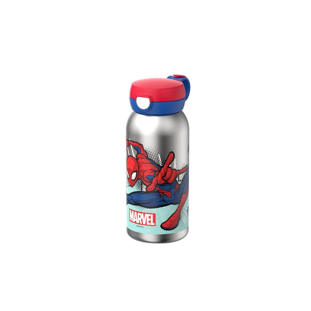 Botella Flip Cap Isotérmica 500ML Spiderman - Mepal