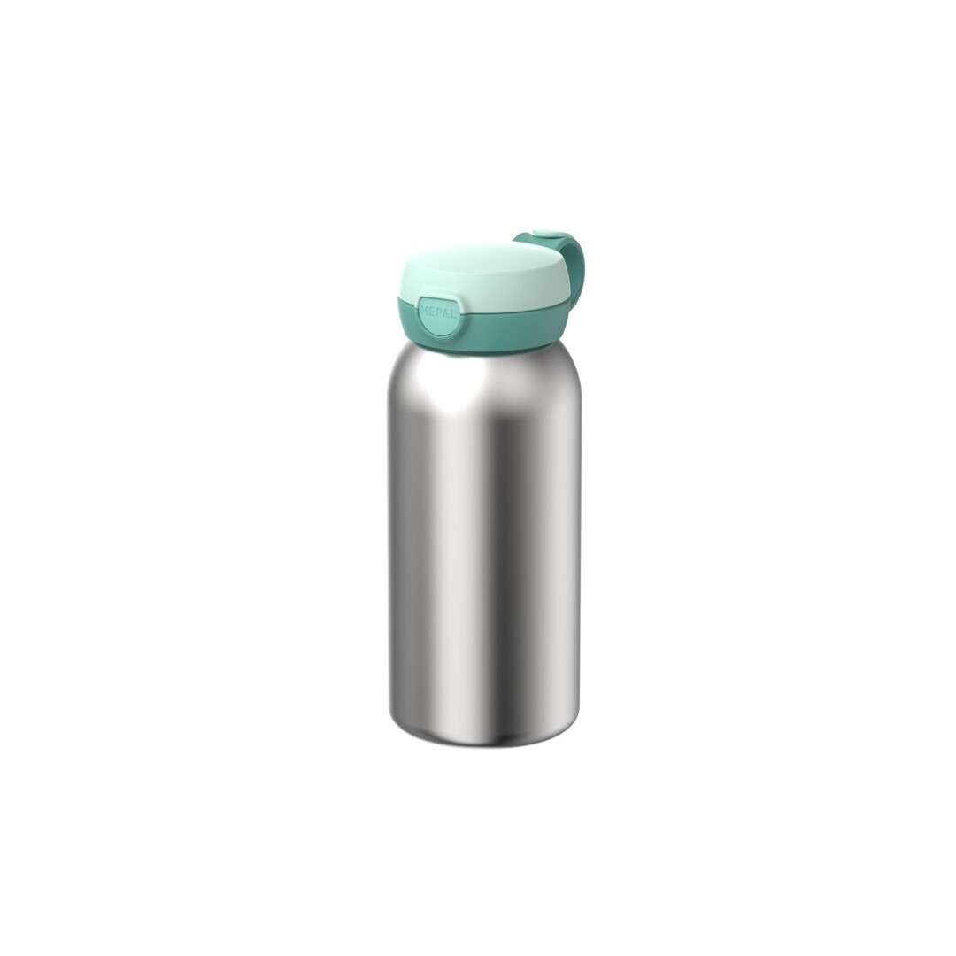 Botella Flip Cap Acero 500ML Menta Cool - Mepal