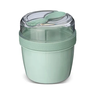 Fiambrera Snack N’ice Cup con disco refrigerante Verde - Carl Oscar