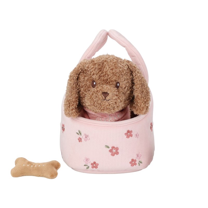 Perrito peluche Jackie con bolsa - Little Dutch - Imagen 2