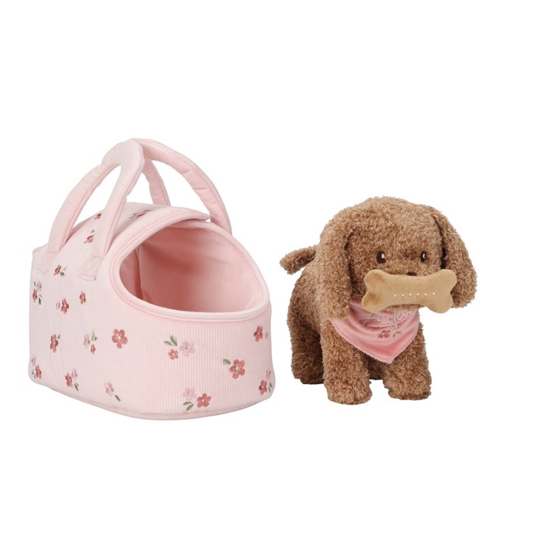 Perrito peluche Jackie con bolsa - Little Dutch - Imagen 4