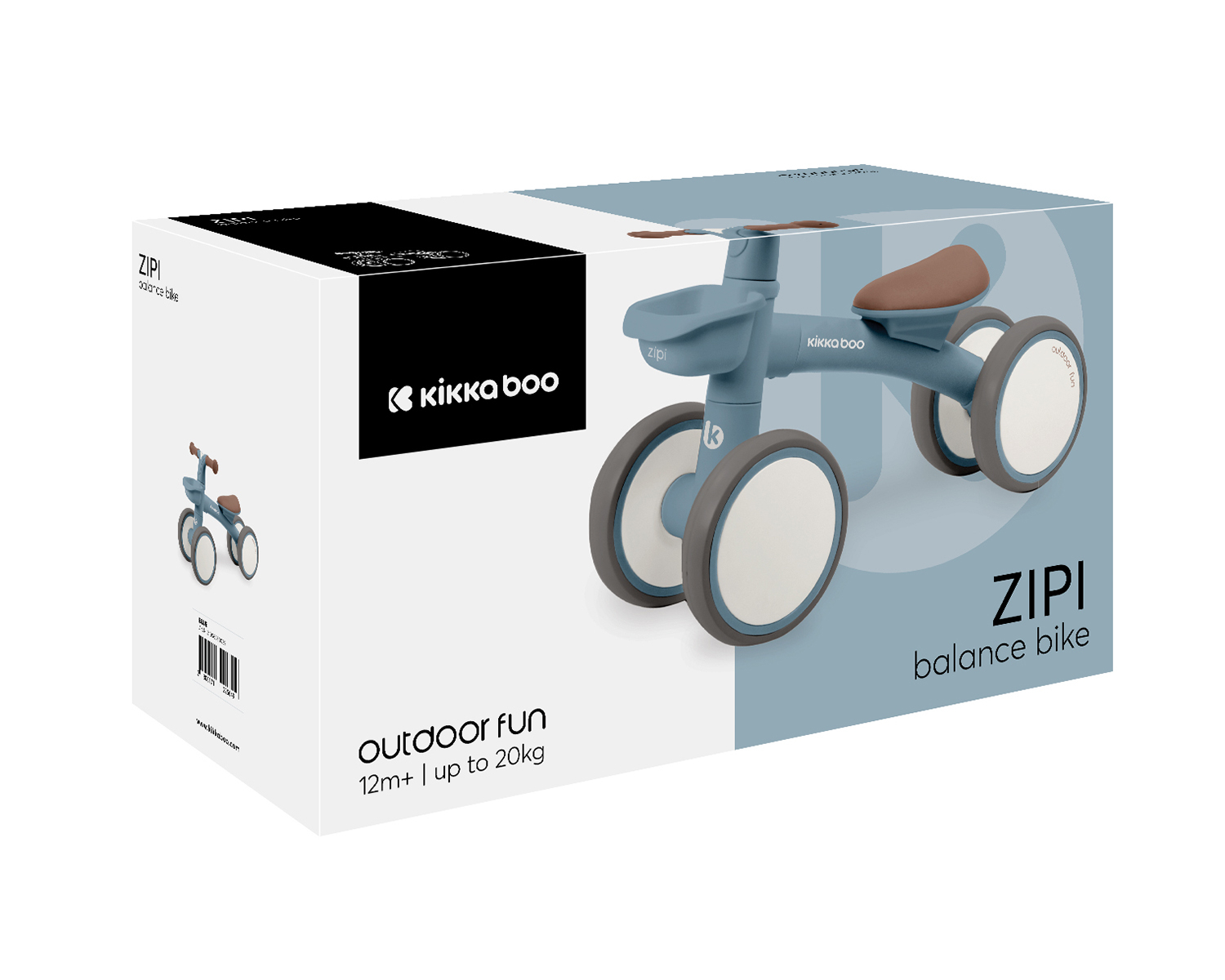 Bici Correpasillos Zipi Azul - KikkaBoo - Imagen 5